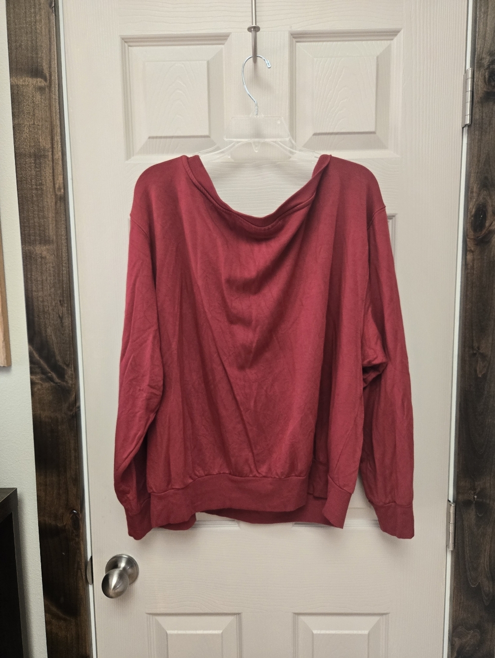 78 & Sunny Off Shoulder Sweatshirt - Picture 3 of 3